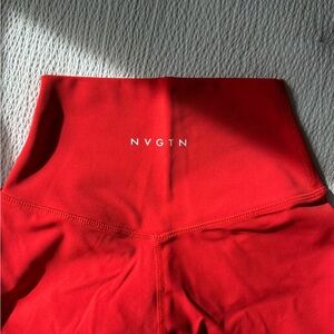 NVGTN Red Signature Leggings